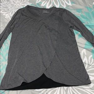 Motherhood Maternity 3/4 Sleeve Nursing Shirt